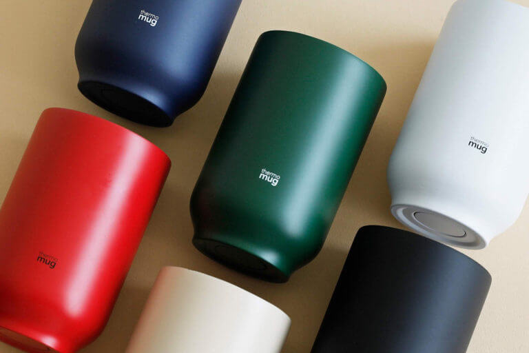 触っても熱くない「湯のみ」Tea Tumbler（ティータンブラー