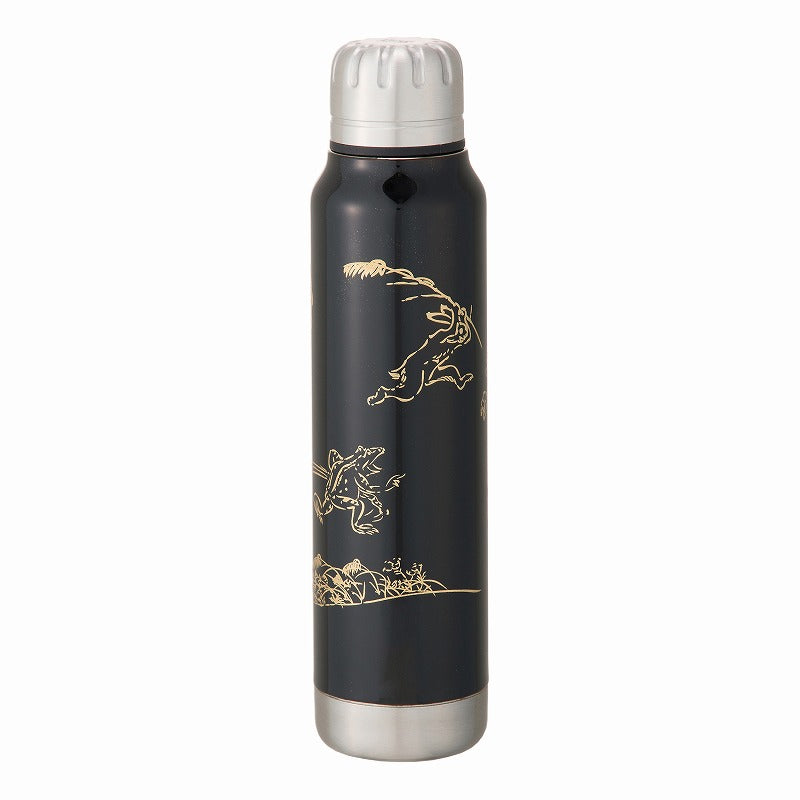【漆】蒔絵 アンブレラボトル|URUSHI MAKIE UMBRELLA BOTTLE(鳥獣戯画 黒)