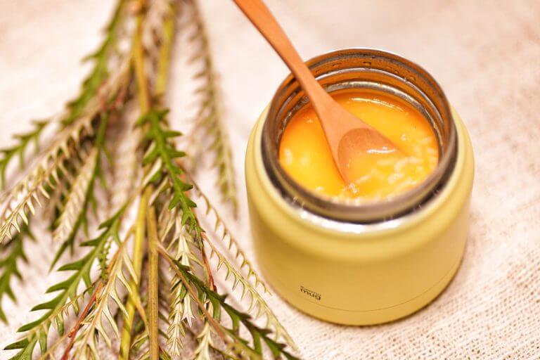 フードスタイリストがオススメする<br>#サーモマグレシピ   人参とかぼちゃ粥（離乳食編）