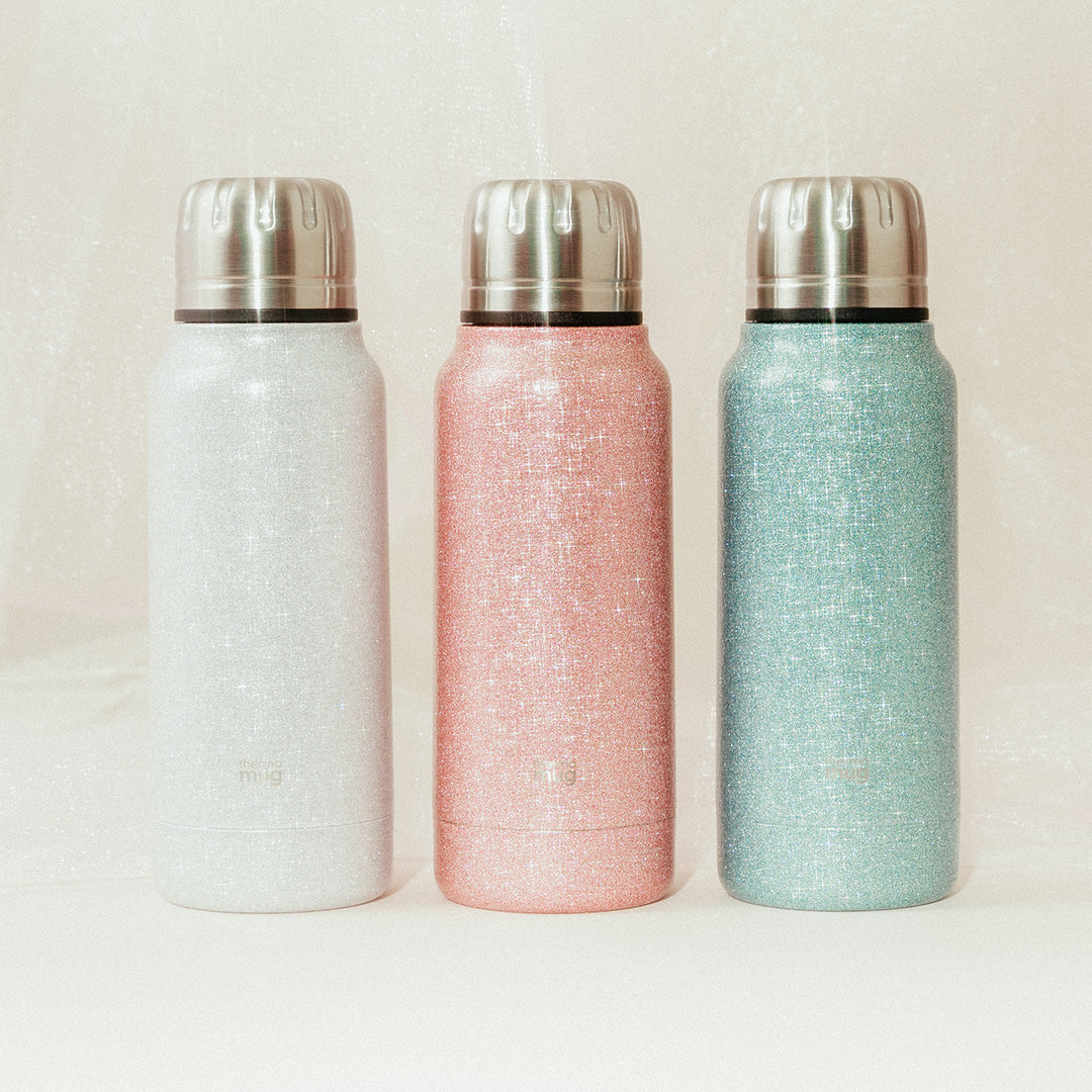 【新商品】<br>グリッターできらめく<br>ミニボトルが登場