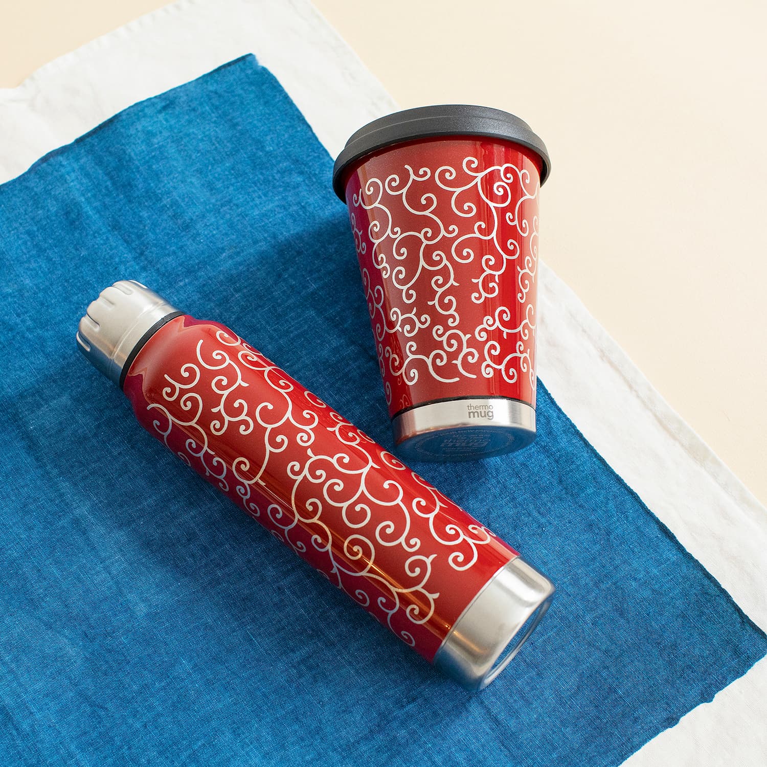 ANA FINDS別注】thermo mug × 土直漆器うるしアンブレラボトルが登場