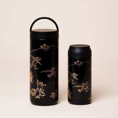 【漆】 蒔絵 ランタンボトル｜URUSHI MAKIE LANTERN BOTTLE（BLACK）