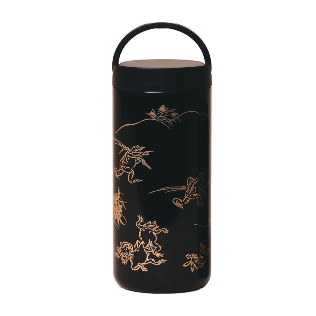 【漆】 蒔絵 ランタンボトル｜URUSHI MAKIE LANTERN BOTTLE（BLACK）