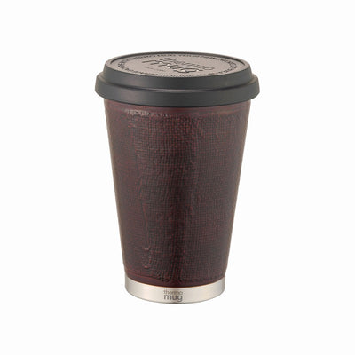 【漆】匠 布着 モバイルタンブラーミニ｜TAKUMI NUNOKISE MOBILE TUMBLER MINI（布着せ 溜）