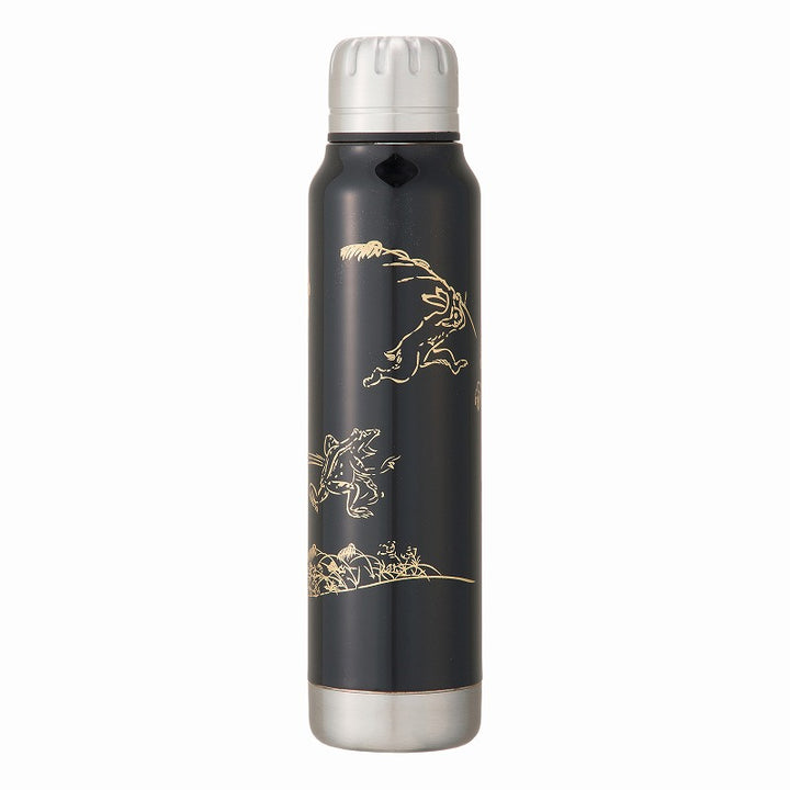 【漆】蒔絵 アンブレラボトル｜URUSHI MAKIE UMBRELLA BOTTLE（鳥獣戯画 黒）