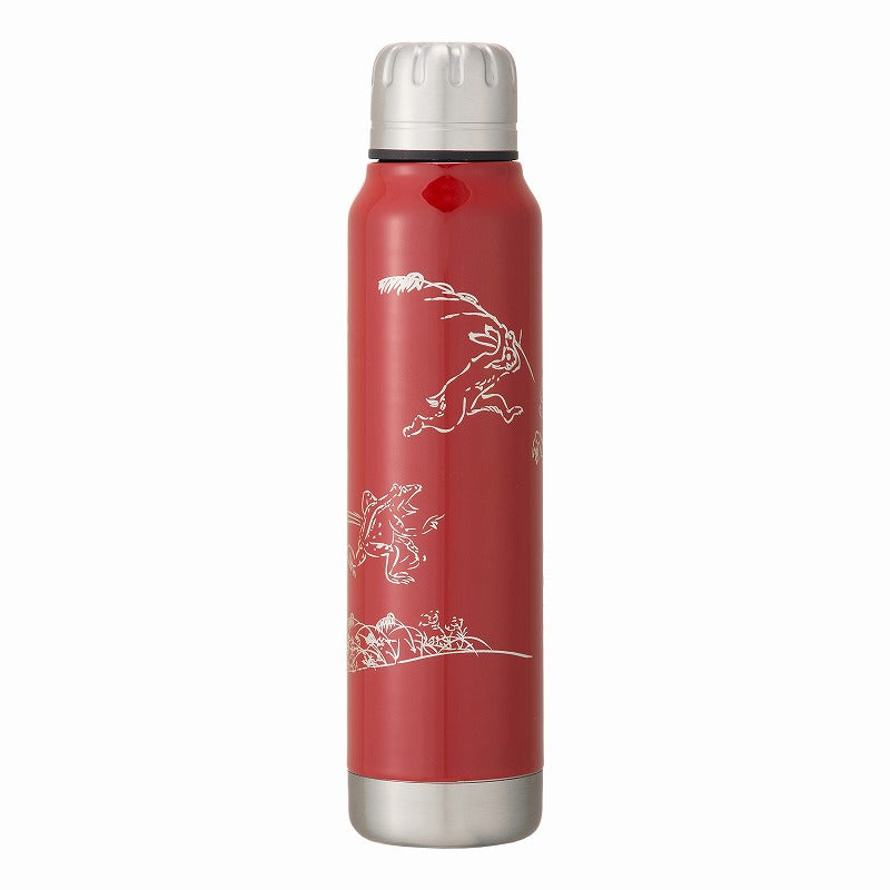 サーモマグ｜【漆】蒔絵 アンブレラボトル｜URUSHI MAKIE UMBRELLA BOTTLE（鳥獣戯画 朱） – サーモマグ｜thermo  mug 公式サイト