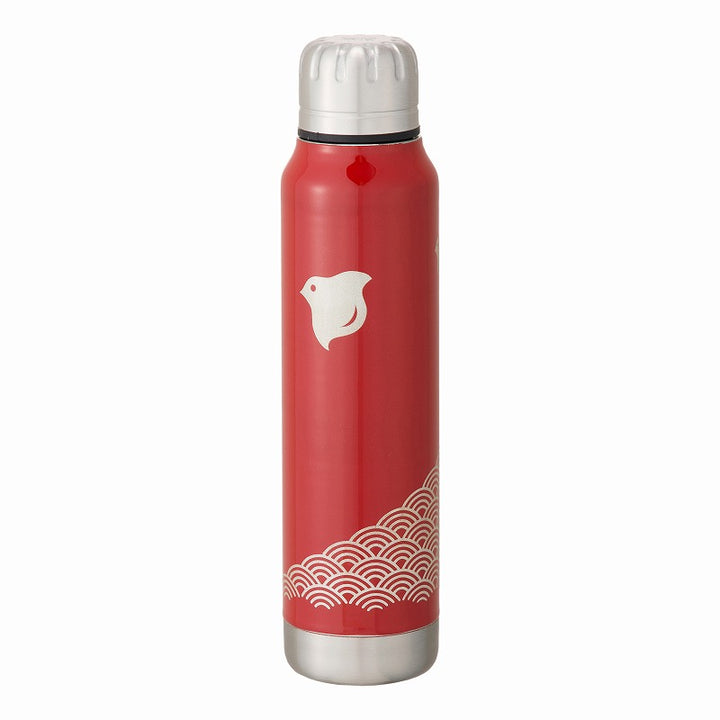 【漆】蒔絵 アンブレラボトル｜URUSHI MAKIE UMBRELLA BOTTLE（波千鳥 朱）