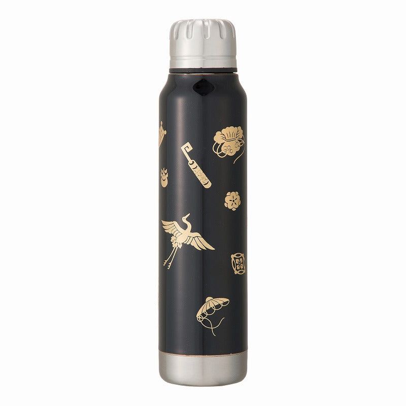 【漆】蒔絵 アンブレラボトル｜URUSHI MAKIE UMBRELLA BOTTLE（宝尽くし 黒）