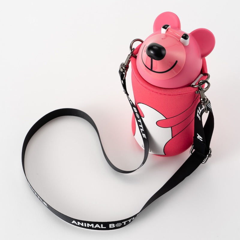 アニマルボトルベア｜ANIMAL BOTTLE BEAR（PINK） – サーモマグ｜thermo mug 公式サイト