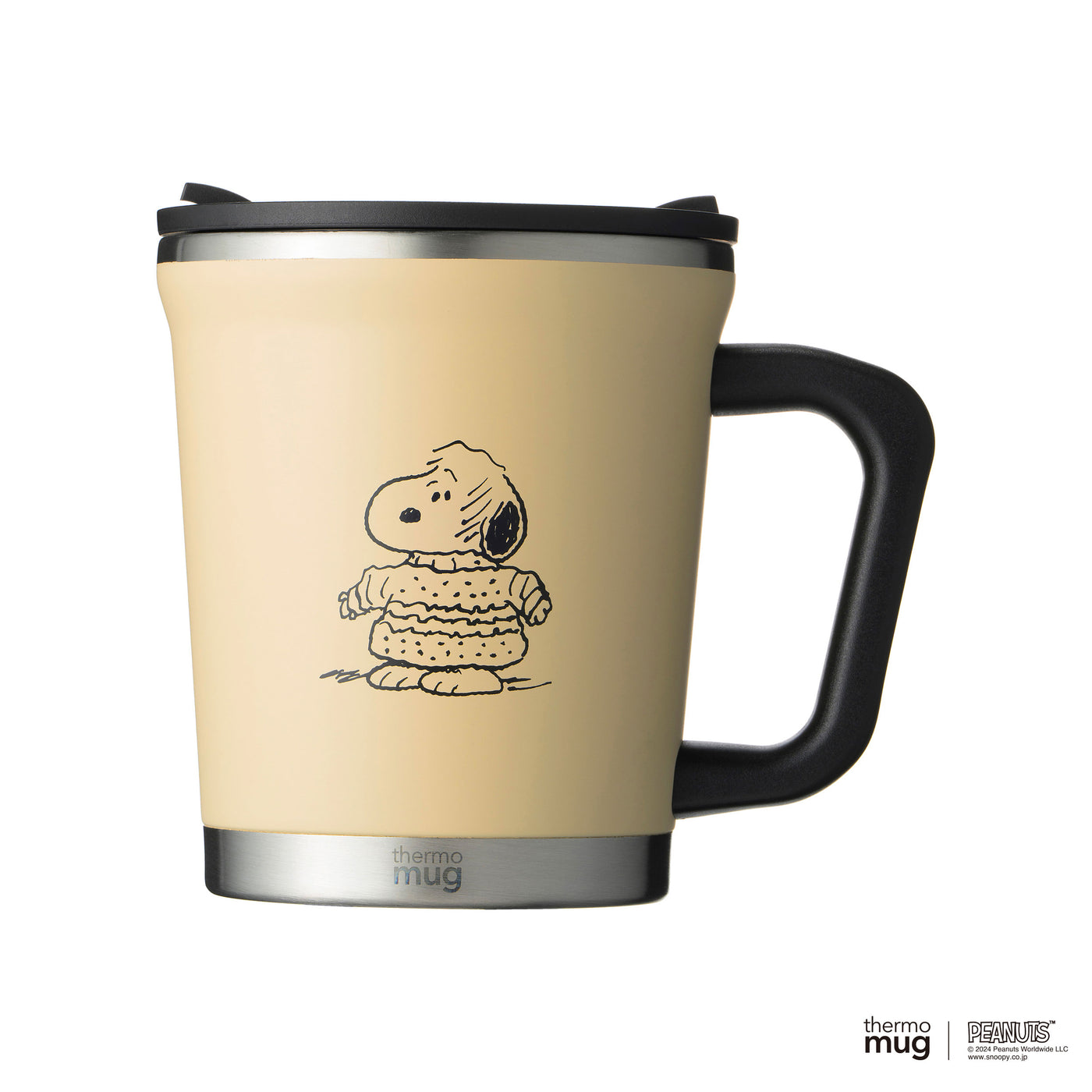 ダブルマグ ピーナッツ アイボリー ｜DOUBLEMUG PEANUTS IVORY (SWEATER)