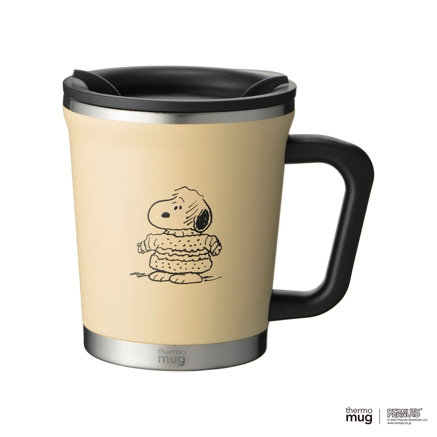 ダブルマグ ピーナッツ アイボリー ｜DOUBLEMUG PEANUTS IVORY (SWEATER)