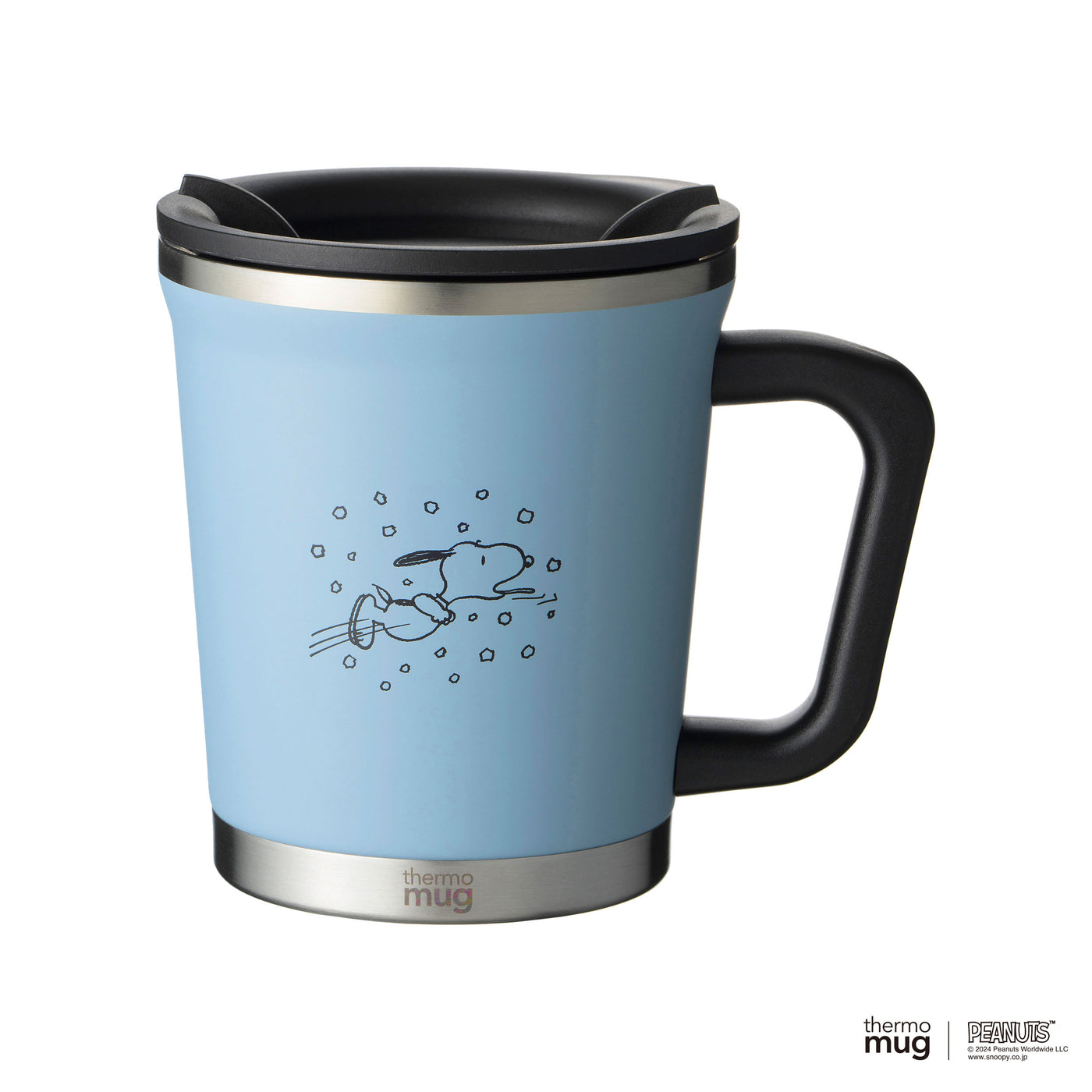 ダブルマグ ピーナッツ セレニティーブルー ｜DOUBLEMUG PEANUTS SERENITY BLUE (SWISH)