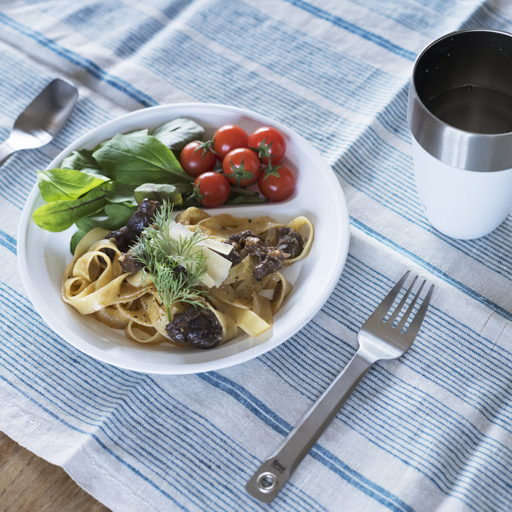 【燕】ランチプレートラウンド｜TSUBAME LUNCH PLATE ROUND（WHITE）