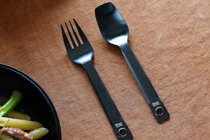 【燕】アイレットカトラリースプーン｜TSUBAME EYELET CUTLERY SPOON（SILVER）