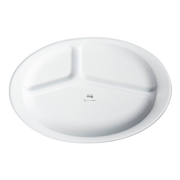 【燕】ランチプレートオーバル｜TSUBAME LUNCH PLATE OVAL（WHITE）