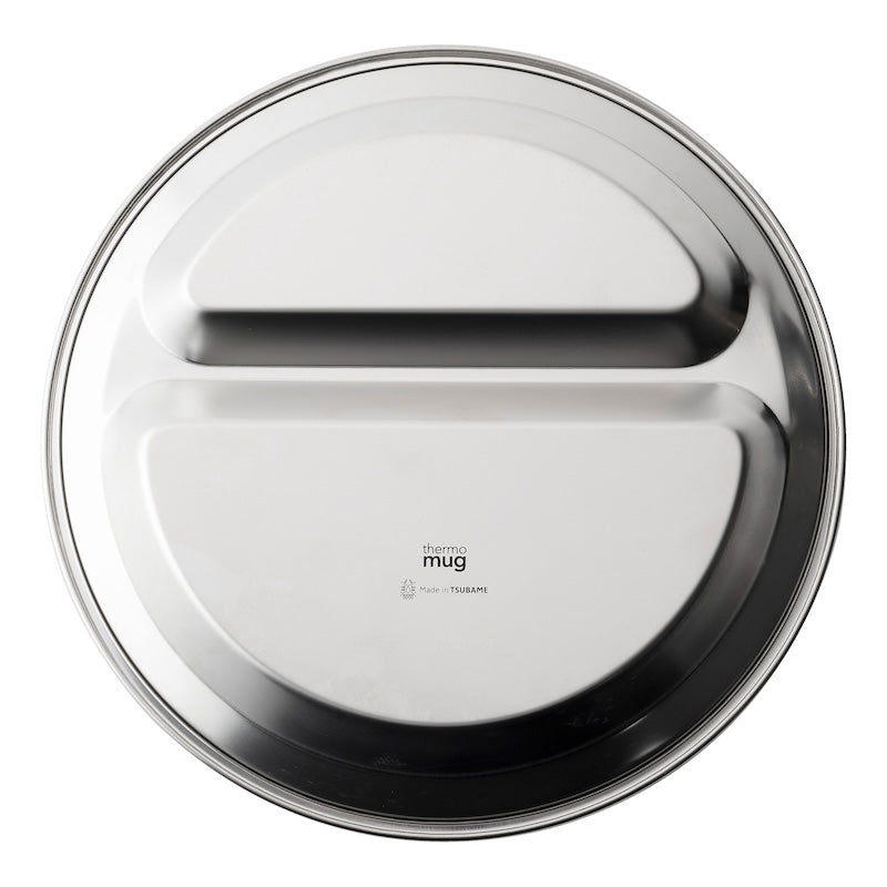 【燕】ランチプレートラウンド｜TSUBAME LUNCH PLATE ROUND（SILVER）