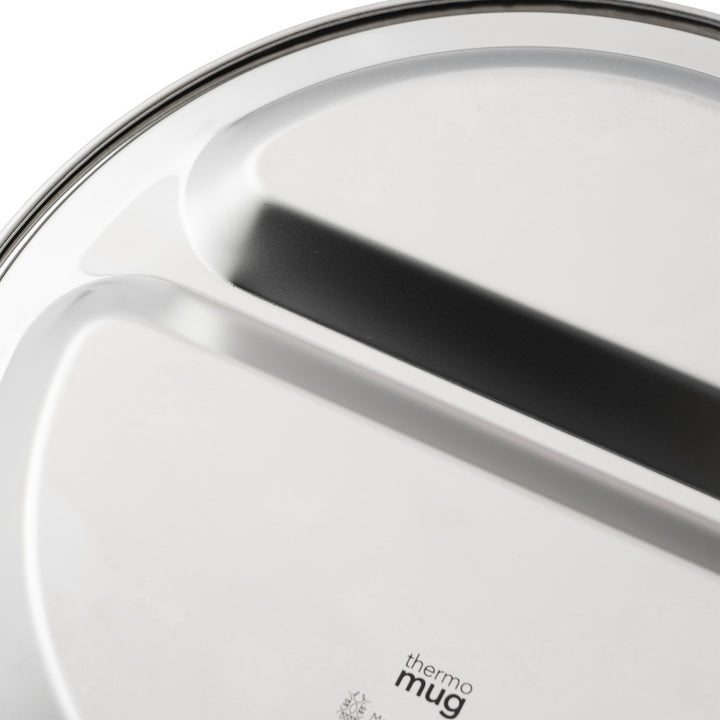 【燕】ランチプレートラウンド｜TSUBAME LUNCH PLATE ROUND（SILVER）