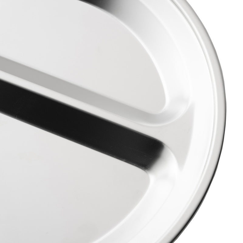 【燕】ランチプレートラウンド｜TSUBAME LUNCH PLATE ROUND（SILVER）