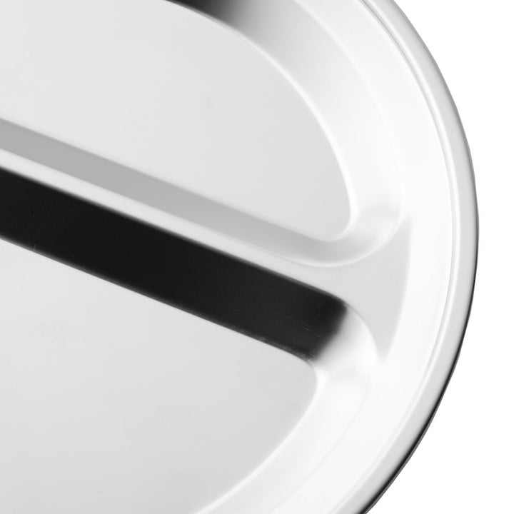 【燕】ランチプレートラウンド｜TSUBAME LUNCH PLATE ROUND（SILVER）