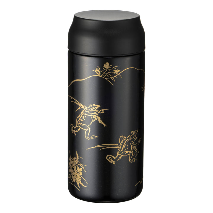 【漆】 蒔絵 オールデイ｜URUSHI MAKIE ALLDAY（鳥獣戯画 黒）