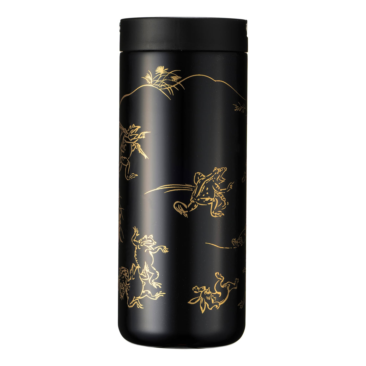 【漆】 蒔絵 ランタンボトル｜URUSHI MAKIE LANTERN BOTTLE（BLACK）