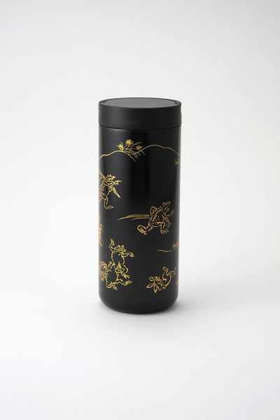 【漆】 蒔絵 ランタンボトル｜URUSHI MAKIE LANTERN BOTTLE（BLACK）