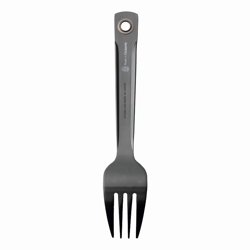 【燕】アイレット カトラリー フォーク｜TSUBAME EYELET CUTLERY FORK （BLACK）