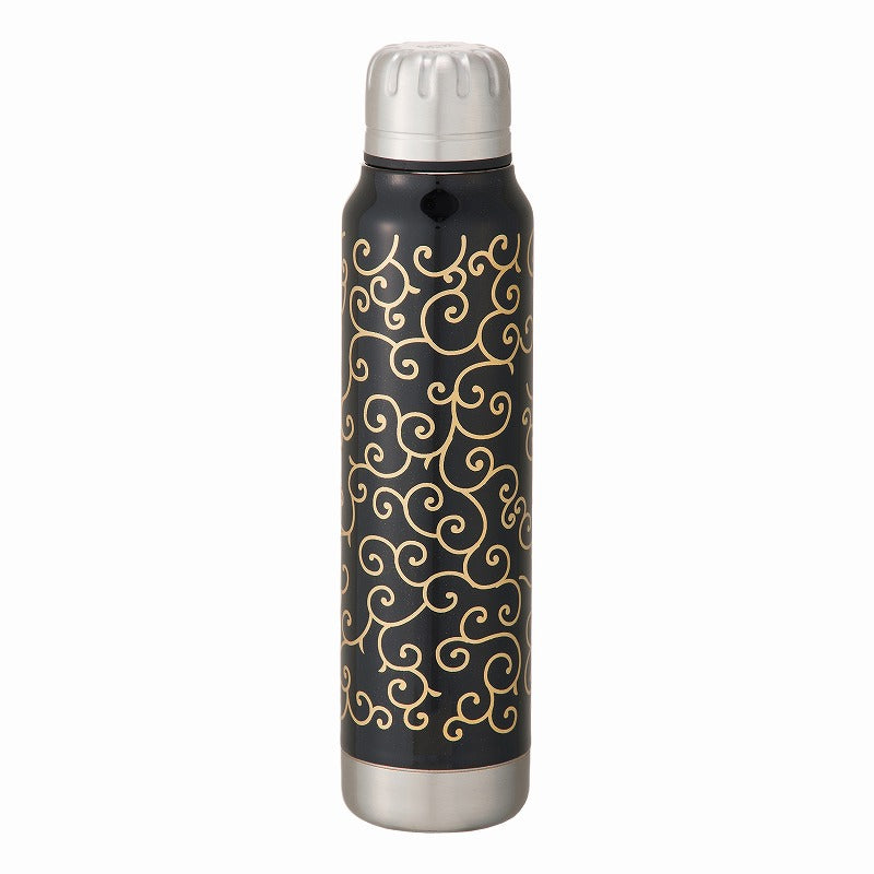 【漆】蒔絵 アンブレラボトル｜URUSHI MAKIE UMBRELLA BOTTLE（唐草 黒）